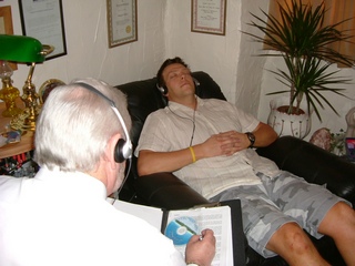 A client being treated with Parts Therapy